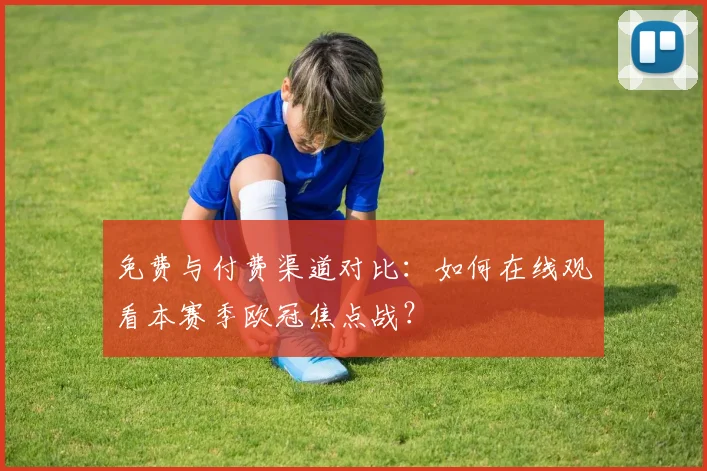 免费与付费渠道对比：如何在线观看本赛季欧冠焦点战？